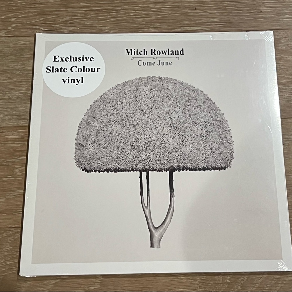 Mitch Rowland's Debut Album Come June Autographed and unopened